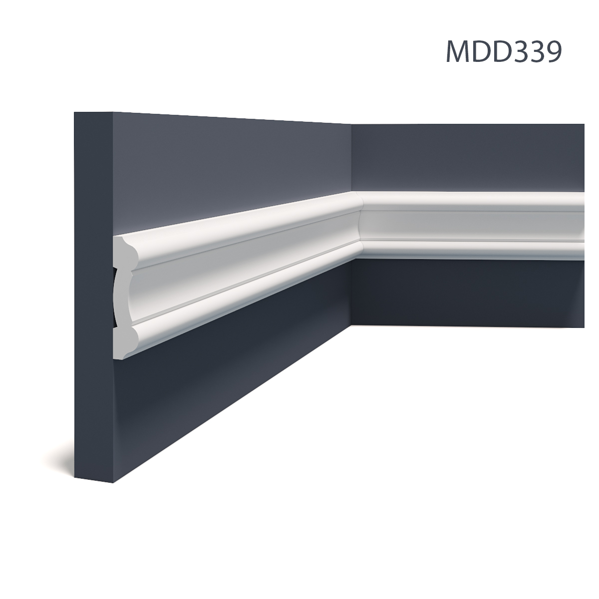 Brau decorativ mdd339, 200 x 8.1 x 1.9 cm, mardom decor 